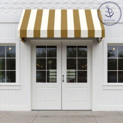 Sunbrella® Awning Stripe 4762-0000 Era Cornsilk 46" Fabric -Cloth Store Sunbrella 4762 0000 Era Cornsilk 46 Awning Shade Fabric 707