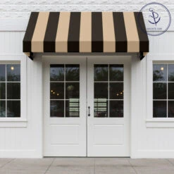 Sunbrella® Awning Stripe 4789-0000 Manhattan Classic 46" Fabric -Cloth Store Sunbrella 4789 0000 Manhattan Classic Awning Stripe 46 72