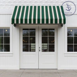 Sunbrella® Awning Stripe 4790-0000 Forest Green Fancy 46" Fabric -Cloth Store Sunbrella 4790 0000 Forest Green Fancy 46 Awning Stripe 707