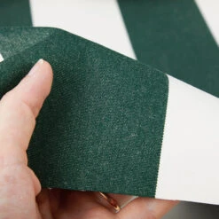 Sunbrella® Awning Stripe 4806-0000 Beaufort Forest Green/Natural 6 Bar 46" Fabric 11 Sunbrella® Awning Stripe 4806-0000 Beaufort Forest Green/Natural 6 Bar 46" Fabric -Cloth Store Sunbrella 4806 0000 Forest Green Natural 6 Bar 46 4