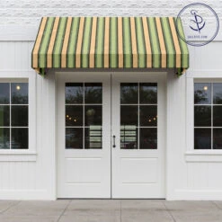 Sunbrella® Awning Stripe 4856-0000 Colonnade Juniper 46" Fabric -Cloth Store Sunbrella 4856 0000 Colonnade Juniper Stripe 46 707