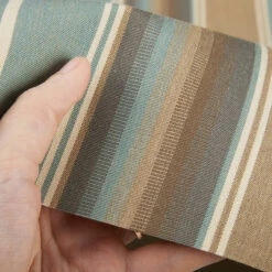 Sunbrella® Awning Stripe 4868-0000 Kiawah Spa 46" Fabric -Cloth Store Sunbrella 4868 0000 Kiawah Spa 46 Awning Stripe Fabric 4
