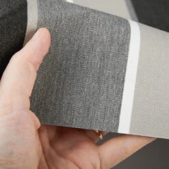 Sunbrella® Awning Stripe 4888-0000 Clinton Granite 46" Fabric -Cloth Store Sunbrella 4888 0000 Clinton Granite 46 Awning Stripe Fabric 4