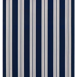Sunbrella® Awning Stripe 4902-0000 Captain Navy/Natural Classic 46" Fabric -Cloth Store Sunbrella 4902 0000 Captain Navy Natural Classic 46 Awning Signature Series Stripe 3