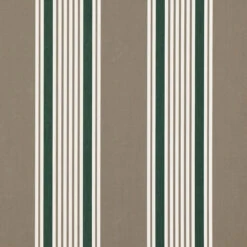 Sunbrella® Awning Stripe 4907-0000 Taupe 5 Bar Stripe 46" Fabric