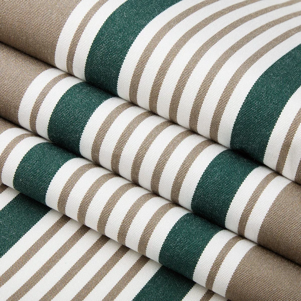 Sunbrella® Awning Stripe 4907-0000 Taupe 5 Bar Stripe 46" Fabric 4 Sunbrella® Awning Stripe 4907-0000 Taupe 5 Bar Stripe 46" Fabric - Image 2
