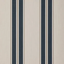 Sunbrella® Awning Stripe 4916-0000 Navy/Taupe Fancy 46" Fabric