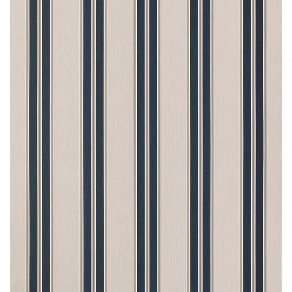 Sunbrella® Awning Stripe 4916-0000 Navy/Taupe Fancy 46" Fabric 5 Sunbrella® Awning Stripe 4916-0000 Navy/Taupe Fancy 46" Fabric - Image 3