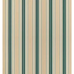Sunbrella® Awning Stripe 4932-0000 Forest Green/Beige/Natural Fancy 46" Fabric -Cloth Store Sunbrella 4932 0000 Forest Green Beige Natural Fancy Stripe 46 3