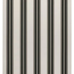 Sunbrella® Awning Stripe 4946-0000 Black/Taupe Fancy 46" Fabric -Cloth Store Sunbrella 4946 0000 Black Taupe Fancy Stripe 46 3