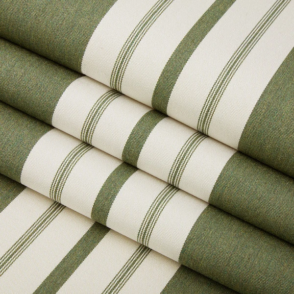 Sunbrella® Awning Stripe 4955-0000 Fern Classic 46" Fabric 4 Sunbrella® Awning Stripe 4955-0000 Fern Classic 46" Fabric - Image 2
