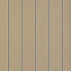 Sunbrella® Awning Stripe 4961-0000 Putty Regimental 46" Fabric