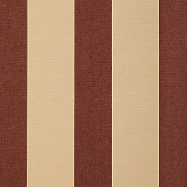 Sunbrella® Awning Stripe 4985-0000 Havelock Brick 46" Fabric 3 Sunbrella® Awning Stripe 4985-0000 Havelock Brick 46" Fabric