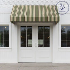 Sunbrella® Awning Stripe 4995-0000 Ashford Forest 46" Fabric -Cloth Store Sunbrella 4995 0000 Ashford Forest 46 Signature Series Awning Stripe 707