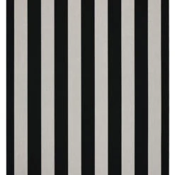 Sunbrella® Awning Stripe 5704-0000 Beaufort Black/White 6 Bar 46" Fabric -Cloth Store Sunbrella 5704 0000 Black White 6 Bar Stripe 46 3