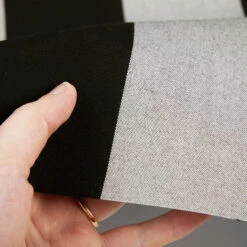 Sunbrella® Awning Stripe 5704-0000 Beaufort Black/White 6 Bar 46" Fabric -Cloth Store Sunbrella 5704 0000 Black White 6 Bar Stripe 46 4