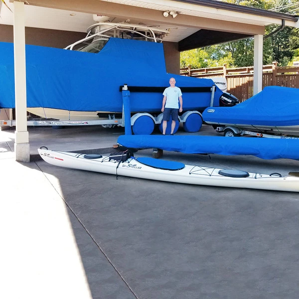 Sunbrella® Marine Grade 6001-0000 Pacific Blue 60" Fabric 7 Sunbrella® Marine Grade 6001-0000 Pacific Blue 60" Fabric - Image 5