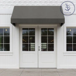 Sunbrella® Marine Grade 6007-0000 Charcoal Tweed 60" Fabric -Cloth Store Sunbrella 6007 0000 Charcoal Tweed 60 707