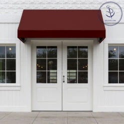 Sunbrella® Marine Grade 6031-0000 Burgundy 60" Fabric -Cloth Store Sunbrella 6031 0000 Burgundy 60 707