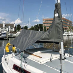 Sunbrella® Marine Grade 6044-0000 Charcoal Grey 60" Fabric -Cloth Store Sunbrella 6044 0000 Charcoal Grey 60 Marine Grade Fabric 701