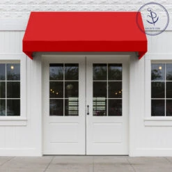 Sunbrella® Marine Grade 6066-0000 Logo Red 60" Fabric -Cloth Store Sunbrella 6066 0000 Logo Red 60 72