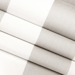 Sunbrella® Awning Stripe 4752-0000 Beaufort Cloud 46" Fabric -Cloth Store Sunbrella Awning Stripe 4752 0000 Beaufort Cloud 46 Fabric 2
