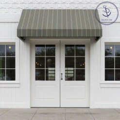 Sunbrella® Awning Stripe 4835-0000 Cooper Ash 46" Fabric 11 Sunbrella® Awning Stripe 4835-0000 Cooper Ash 46" Fabric -Cloth Store Sunbrella Awning Stripe 4835 0000 Cooper Ash 46 Fabric 72