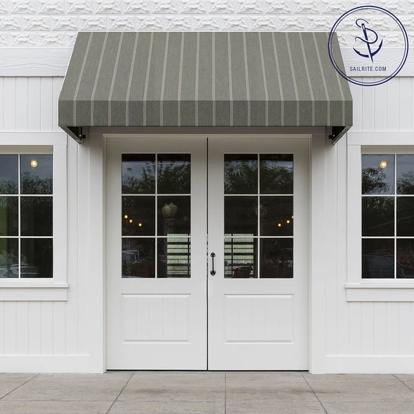 Sunbrella® Awning Stripe 4835-0000 Cooper Ash 46" Fabric 7 Sunbrella® Awning Stripe 4835-0000 Cooper Ash 46" Fabric - Image 5