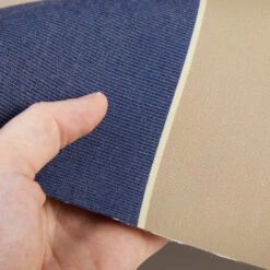 Sunbrella® Awning Stripe 4921-0000 Mediterranean Canvas Block 46" Fabric -Cloth Store Sunbrella Mediterranean Canvas Block Stripe 46 4