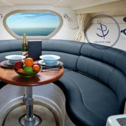 Ultraleather® Original Diplomat Blue 54" Fabric -Cloth Store Ultraleather Fabric 54 Diplomat Blue 76